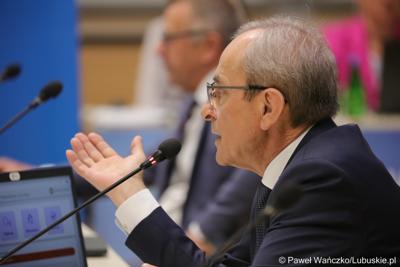 Wiceprzewodniczący Sejmiku Województwa Lubuskiego Mirosław Marcinkiewicz