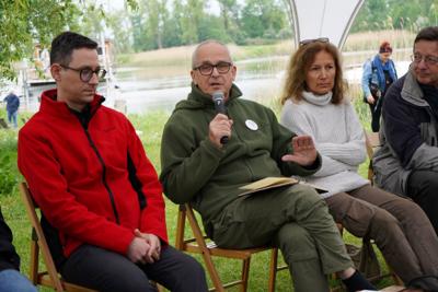 We wtorek 16 maja Marsz dla Odry dotarł do Cigacic w Lubuskiem. Nad rzeką odbyła się rozmowa na temat przyszłości Odry.