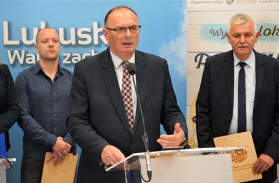 29 maja 2023 r. na konferencji prasowej w UMWL Lubuskie Centrum Produktu Regionalnego podsumowało kampanię promującą produkty regionalne