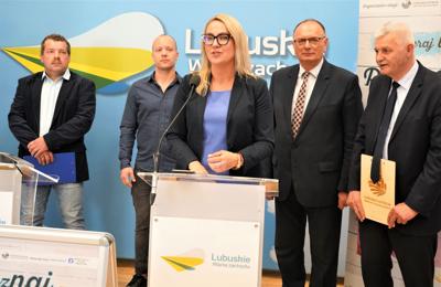29 maja 2023 r. na konferencji prasowej w UMWL Lubuskie Centrum Produktu Regionalnego podsumowało kampanię promującą produkty regionalne