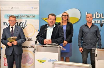 29 maja 2023 r. na konferencji prasowej w UMWL Lubuskie Centrum Produktu Regionalnego podsumowało kampanię promującą produkty regionalne