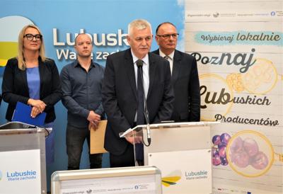 29 maja 2023 r. na konferencji prasowej w UMWL Lubuskie Centrum Produktu Regionalnego podsumowało kampanię promującą produkty regionalne