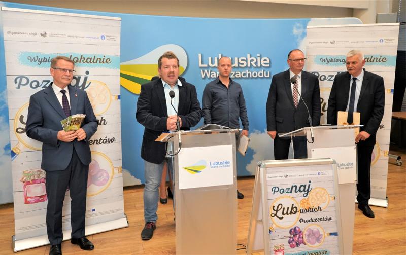 29 maja 2023 r. na konferencji prasowej w UMWL Lubuskie Centrum Produktu Regionalnego podsumowało kampanię promującą produkty regionalne