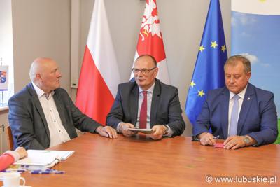 Uroczyste podpisanie umów - przemówienie S. Tomczyszyna