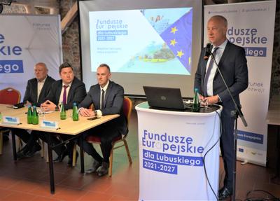 1 czerwca 2023 r. Spotkanie informacyjne na temat Funduszy Europejskich dla Lubuskiego 2021-2027 w Żarach