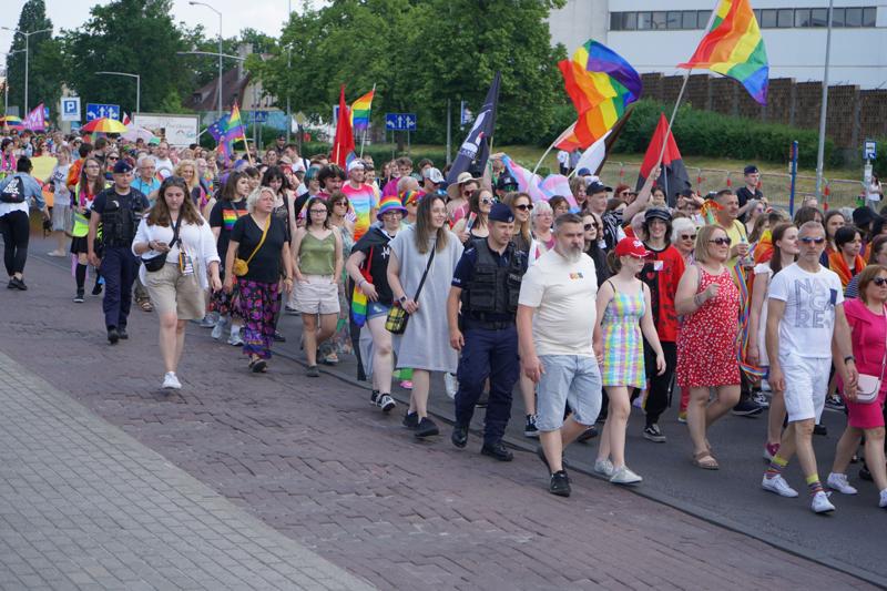 10 czerwca 2023 r. ulicami Zielonej Góry przeszedł VI Marsz Równości pod patronatem marszałek województwa lubuskiego Elżbiety Anny Polak