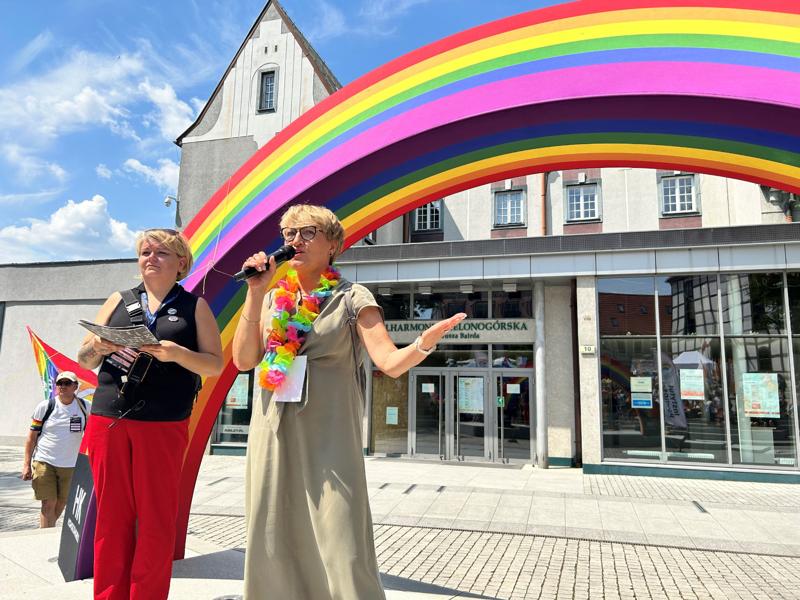 10 czerwca 2023 r. ulicami Zielonej Góry przeszedł VI Marsz Równości pod patronatem marszałek województwa lubuskiego Elżbiety Anny Polak