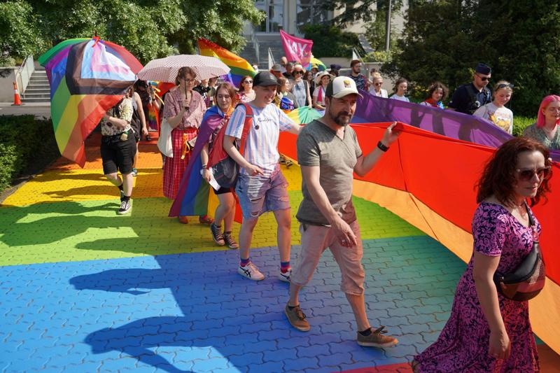 10 czerwca 2023 r. ulicami Zielonej Góry przeszedł VI Marsz Równości pod patronatem marszałek województwa lubuskiego Elżbiety Anny Polak