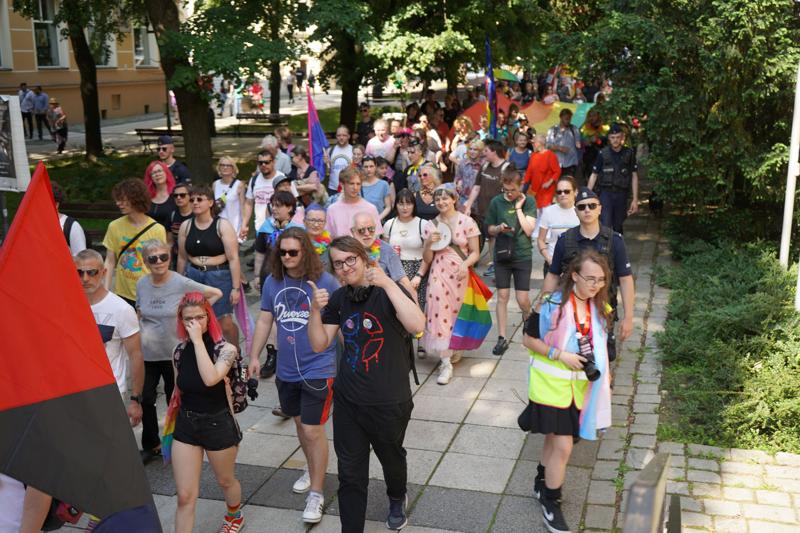 10 czerwca 2023 r. ulicami Zielonej Góry przeszedł VI Marsz Równości pod patronatem marszałek województwa lubuskiego Elżbiety Anny Polak