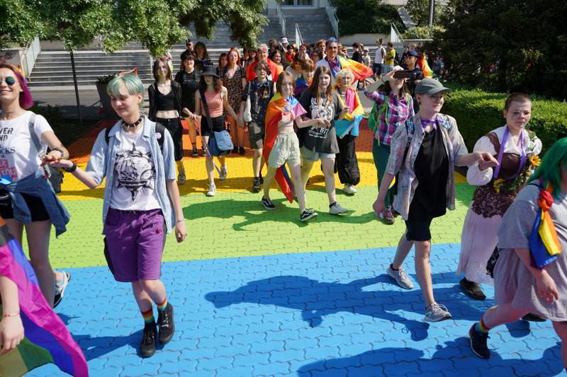 10 czerwca 2023 r. ulicami Zielonej Góry przeszedł VI Marsz Równości pod patronatem marszałek województwa lubuskiego Elżbiety Anny Polak