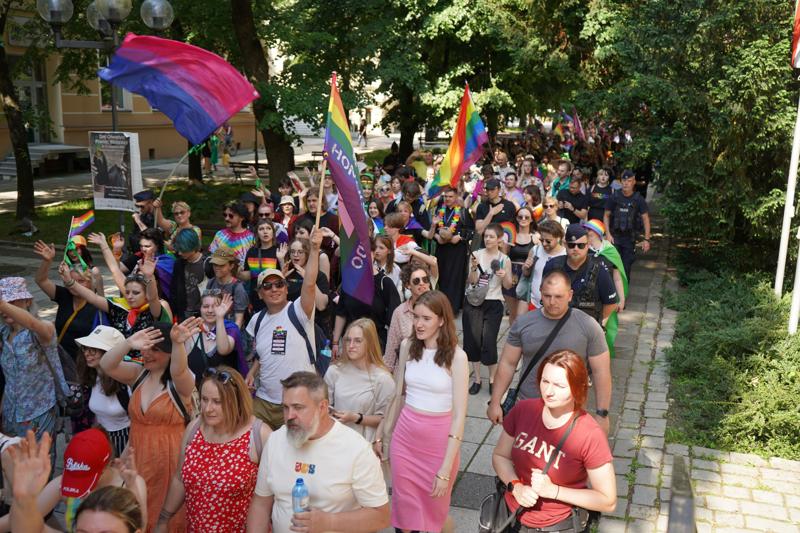 10 czerwca 2023 r. ulicami Zielonej Góry przeszedł VI Marsz Równości pod patronatem marszałek województwa lubuskiego Elżbiety Anny Polak