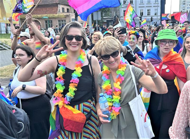10 czerwca 2023 r. ulicami Zielonej Góry przeszedł VI Marsz Równości pod patronatem marszałek województwa lubuskiego Elżbiety Anny Polak