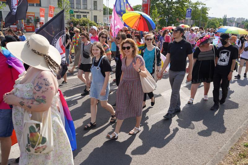 10 czerwca 2023 r. ulicami Zielonej Góry przeszedł VI Marsz Równości pod patronatem marszałek województwa lubuskiego Elżbiety Anny Polak
