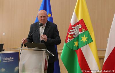 Przewodniczący Sejmiku Województwa Lubuskiego Wacław Maciuszonek