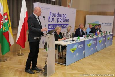 Celem spotkania w Urzędzie Marszałkowskim Województwa Lubuskiego było przekazanie potencjalnym beneficjentom bieżących informacji na temat realizacji programu Fundusze Europejskie dla Lubuskiego 2021-2027.