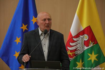 Przewodniczący Sejmiku Województwa Lubuskiego Wacław Maciuszonek