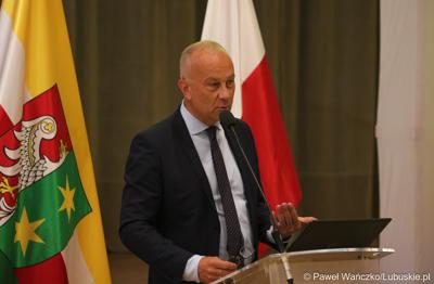 Członek zarządu woj. lubuskiego Marcin Jabłoński