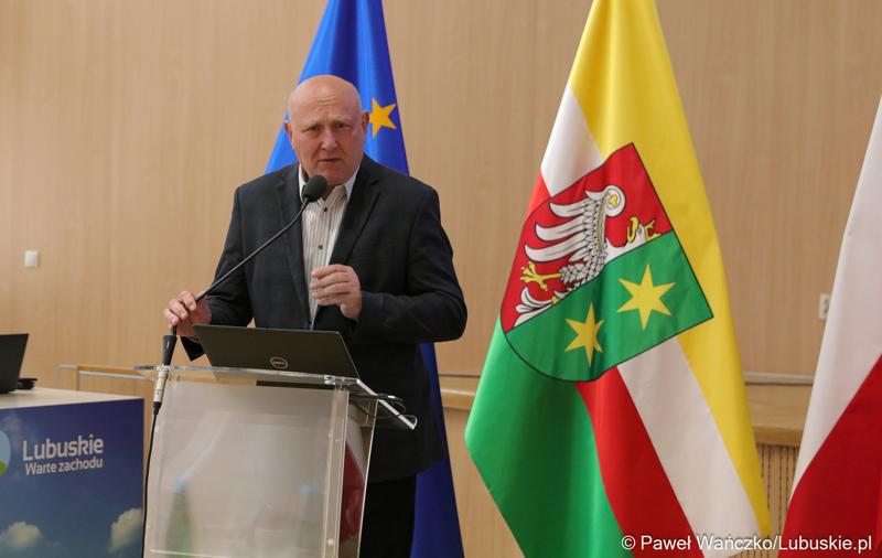 Przewodniczący Sejmiku Województwa Lubuskiego Wacław Maciuszonek
