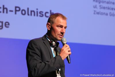 Uczestnik 16. Polsko-Niemieckich Dni Mediów w Centrum Kreatywnej Kultury w Zielonej Górze