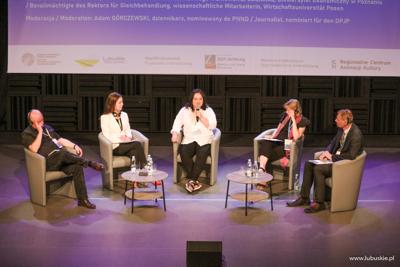 Uczestnicy 16. Polsko-Niemieckich Dni Mediów w Centrum Kreatywnej Kultury w Zielonej Górze
