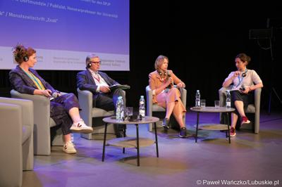 Uczestnicy 16. Polsko-Niemieckich Dni Mediów w Centrum Kreatywnej Kultury w Zielonej Górze