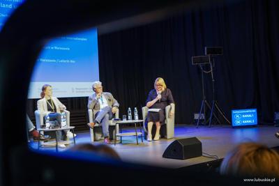 Uczestnicy 16. Polsko-Niemieckich Dni Mediów w Centrum Kreatywnej Kultury w Zielonej Górze
