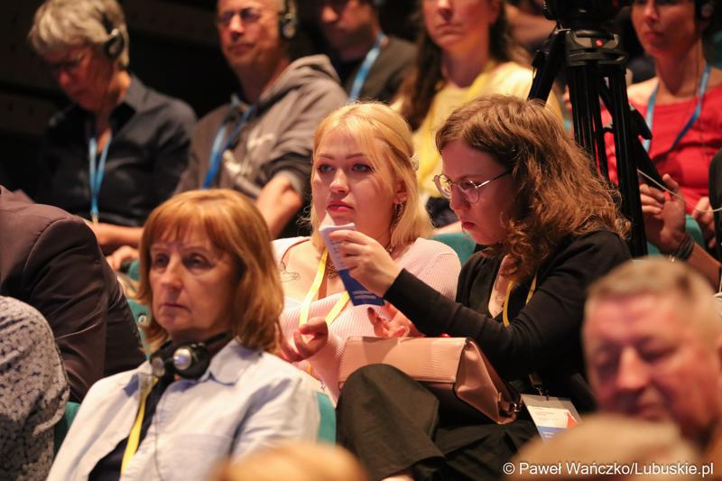 Uczestnicy 16. Polsko-Niemieckich Dni Mediów w Centrum Kreatywnej Kultury w Zielonej Górze