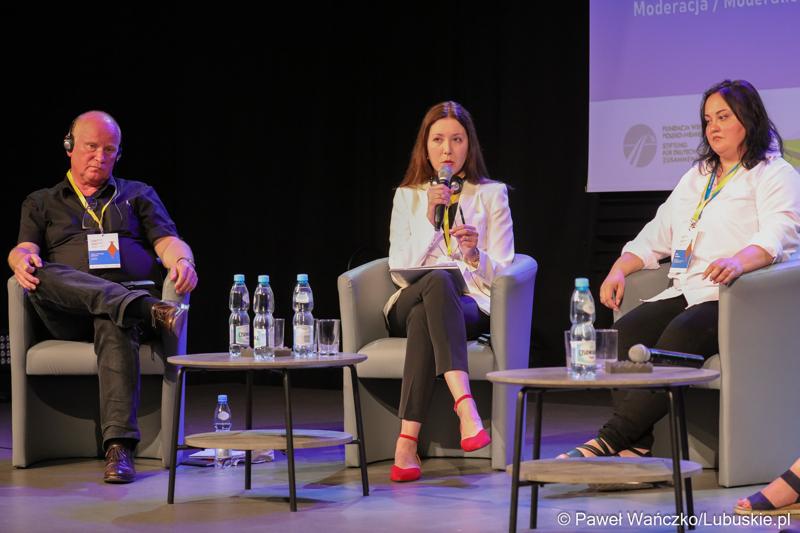 Uczestnicy 16. Polsko-Niemieckich Dni Mediów w Centrum Kreatywnej Kultury w Zielonej Górze