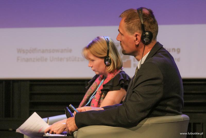 Uczestnicy 16. Polsko-Niemieckich Dni Mediów w Centrum Kreatywnej Kultury w Zielonej Górze