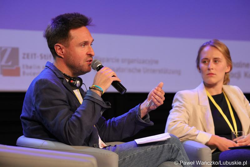 Uczestnicy 16. Polsko-Niemieckich Dni Mediów w Centrum Kreatywnej Kultury w Zielonej Górze