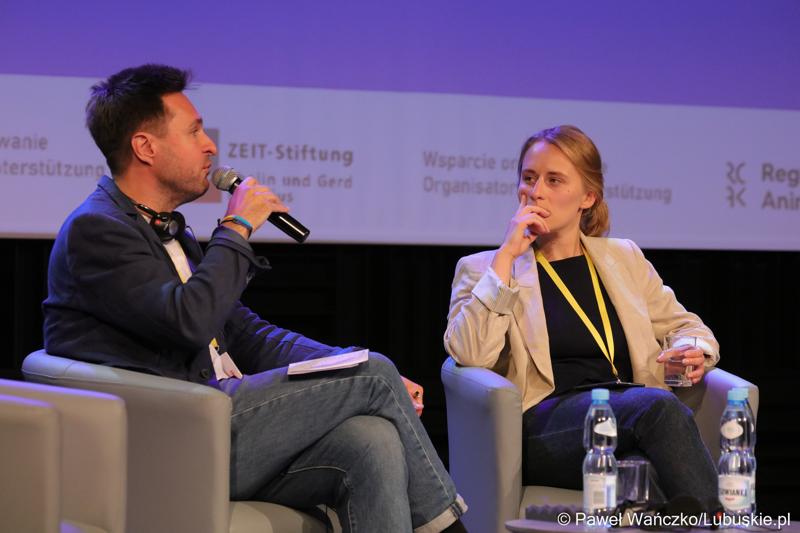 Uczestnicy 16. Polsko-Niemieckich Dni Mediów w Centrum Kreatywnej Kultury w Zielonej Górze