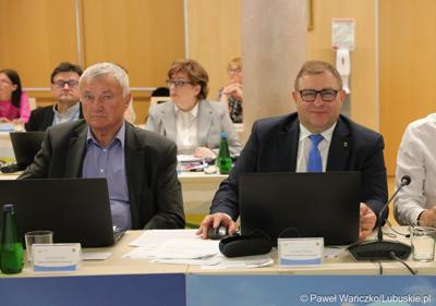 Radni wojewódzcy podczas czerwcowej sesji Sejmiku Województwa Lubuskiego