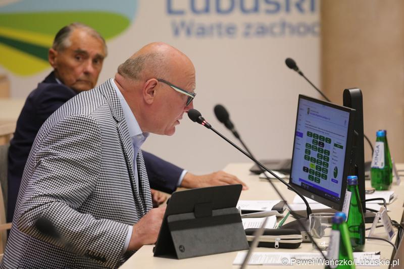 Przewodniczący Sejmiku Województwa Lubuskiego Wacław Maciuszonek