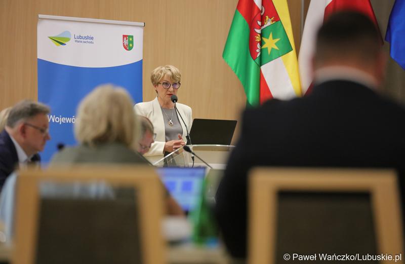Wystąpienie Marszałek Elżbiety Anna Polak podczas czerwcowej sesji Sejmiku Województwa Lubuskiego