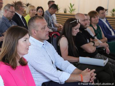 Uczestnicy Konwentu Zrzeszenia Gmin Województwa Lubuskiego w Jasionce (gm. Kolsko)