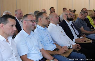 Uczestnicy Konwentu Zrzeszenia Gmin Województwa Lubuskiego w Jasionce (gm. Kolsko)