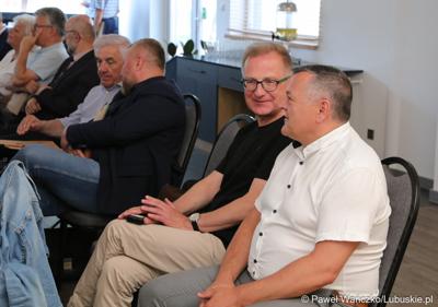 Uczestnicy Konwentu Zrzeszenia Gmin Województwa Lubuskiego w Jesionce (gmina Kolsko)