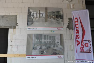 Wizualizacja wnętrz budynku Pawilonu Rehabilitacyjnego w Lubuskim Centrum Ortopedii w Świebodzinie 