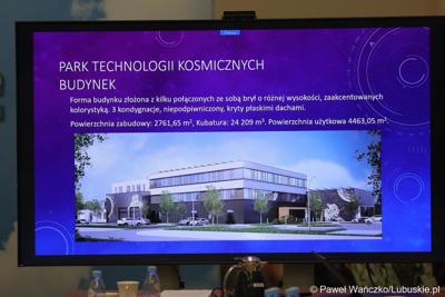 Prezentacja Parku Technologii Kosmicznych w Zielonej Górze