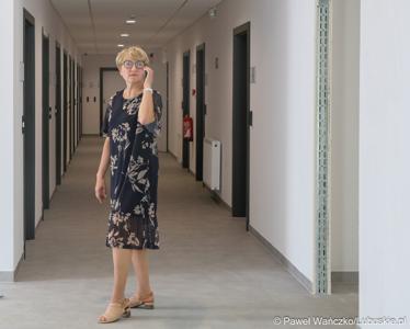Marszałek Elżbieta Anna w Parku Technologii Kosmicznych w Zielonej Górze