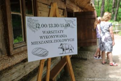 Chata z Kargowej była miejscem warsztatów podczas wydarzenia "Dobre, smaczne, bo lubuskie” w Muzeum Etnograficznym w Zielonej Górze Ochli 