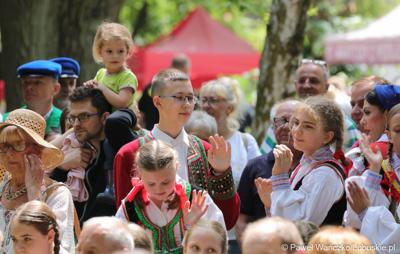 Uczestnicy wydarzenia "Dobre, smaczne, bo lubuskie” w Muzeum Etnograficznym w Zielonej Górze Ochli