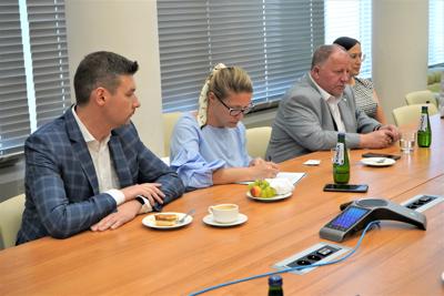 Spotkanie ukraińskiej delegacji z obwodu sumskiego z Zachodnią Izbą Przemysłowo-Handlową i Organizacją Pracodawców Ziemi Lubuskiej