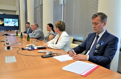 Spotkanie ukraińskiej delegacji z obwodu sumskiego z Zachodnią Izbą Przemysłowo-Handlową i Organizacją Pracodawców Ziemi Lubuskiej