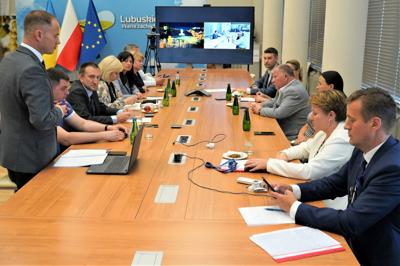 Spotkanie ukraińskiej delegacji z obwodu sumskiego z Zachodnią Izbą Przemysłowo-Handlową i Organizacją Pracodawców Ziemi Lubuskiej