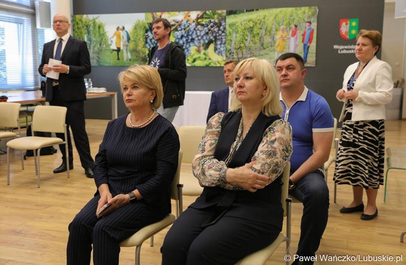 Uczestnicy konferencji prasowej