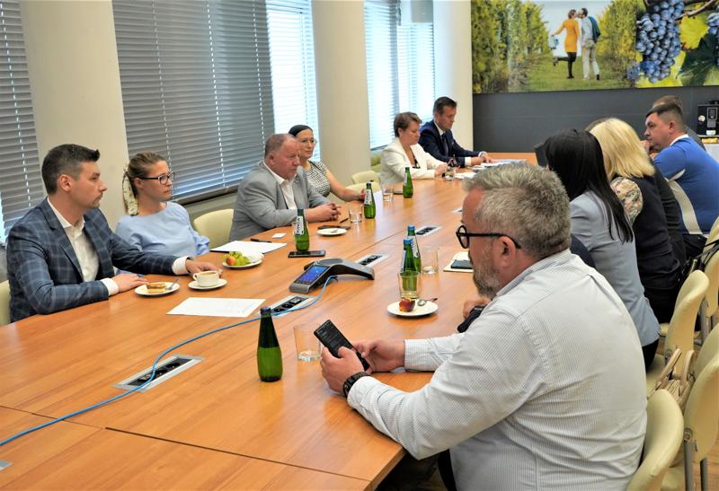 Spotkanie ukraińskiej delegacji z obwodu sumskiego z Zachodnią Izbą Przemysłowo-Handlową i Organizacją Pracodawców Ziemi Lubuskiej
