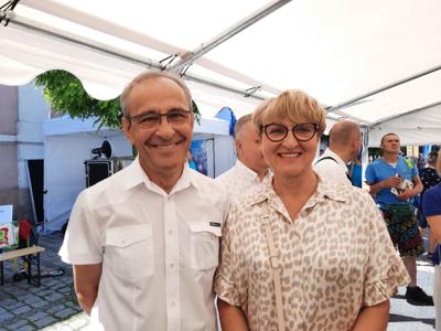 W pikniku w Międzyrzeczu uczestniczyli marszałek Elżbieta Anna Polak, posłanki na Sejm RP Krystyna Sibińska i Katarzyna Osos, senator RP Władysław Komarnicki, radni wojewódzcy Anna Synowiec i Mirosław Marcinkiewicz