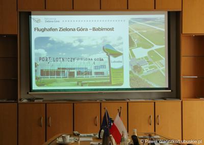 Prezentacja lotniska Zielona Góra - Babimost