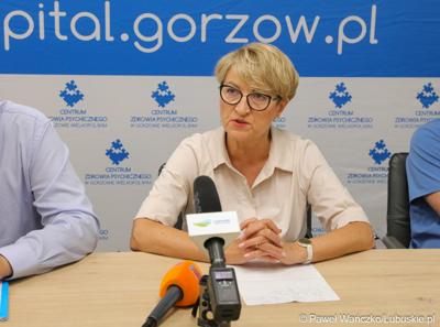 Na zdjęciu marszałek województwa lubuskiego Elżbieta Anna Polak